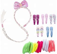 JEWELZ Set Of 31 Hair Accessories For Women (Multicoloured, FS)